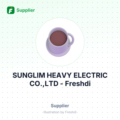 SUNGLIM HEAVY ELECTRIC CO.,LTD – summary card, no photo uploaded yet