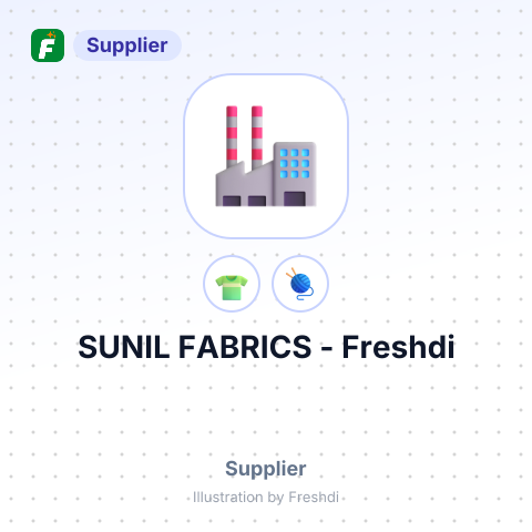 SUNIL FABRICS – summary card, no photo uploaded yet