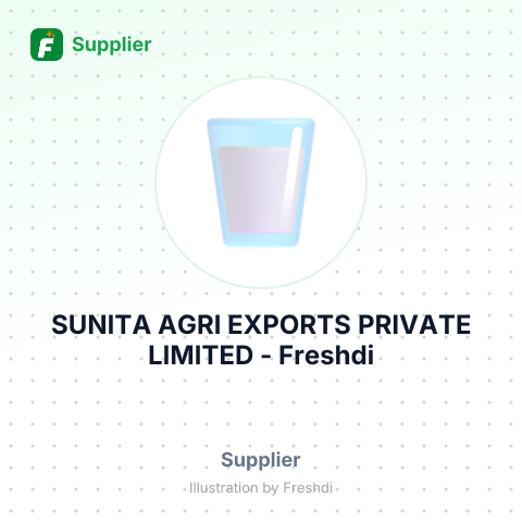 SUNITA AGRI EXPORTS PRIVATE LIMITED – summary card, no photo uploaded yet