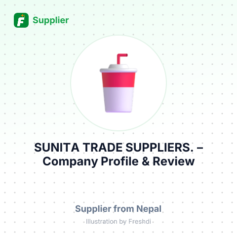 SUNITA TRADE SUPPLIERS. – summary card, no photo uploaded yet