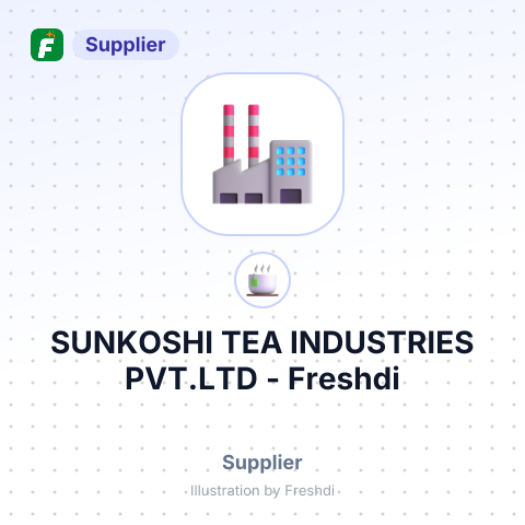 SUNKOSHI TEA INDUSTRIES PVT.LTD – summary card, no photo uploaded yet