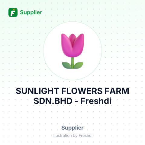 SUNLIGHT FLOWERS FARM SDN.BHD – summary card, no photo uploaded yet