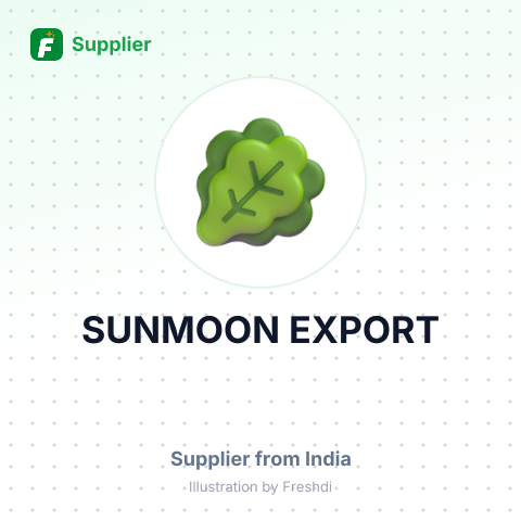 SUNMOON EXPORT – summary card, no photo uploaded yet