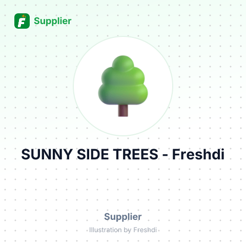 SUNNY SIDE TREES – summary card, no photo uploaded yet