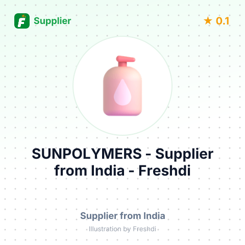 SUNPOLYMERS – summary card, no photo uploaded yet