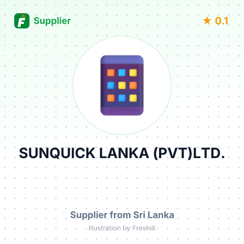 SUNQUICK LANKA (PVT)LTD. – summary card, no photo uploaded yet