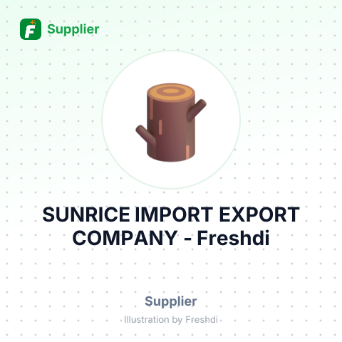 SUNRICE IMPORT EXPORT COMPANY – summary card, no photo uploaded yet