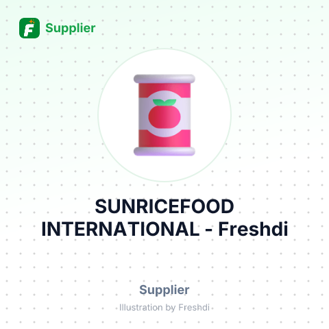 SUNRICEFOOD INTERNATIONAL – summary card, no photo uploaded yet