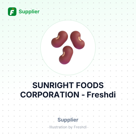 SUNRIGHT FOODS CORPORATION – summary card, no photo uploaded yet
