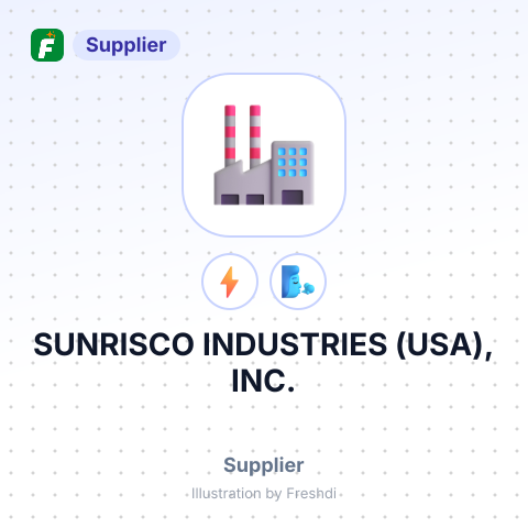 SUNRISCO INDUSTRIES (USA), INC. – summary card, no photo uploaded yet