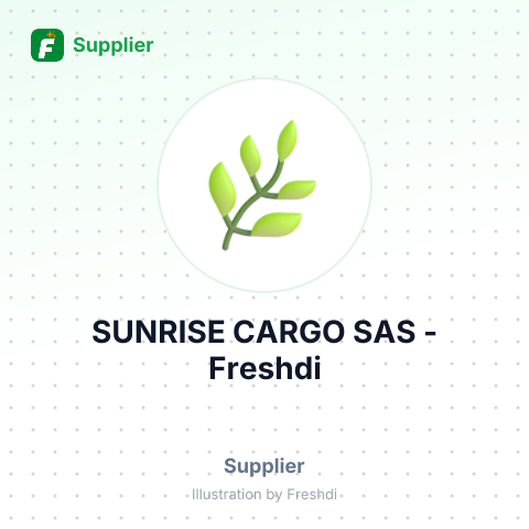SUNRISE CARGO SAS – summary card, no photo uploaded yet