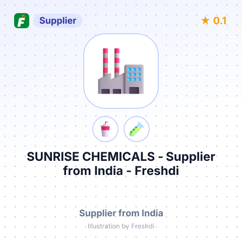 SUNRISE CHEMICALS – summary card, no photo uploaded yet