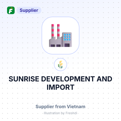 SUNRISE DEVELOPMENT AND IMPORT – summary card, no photo uploaded yet