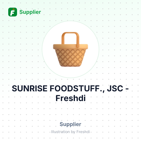 SUNRISE FOODSTUFF., JSC – summary card, no photo uploaded yet