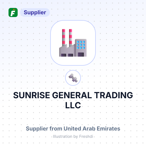 SUNRISE GENERAL TRADING LLC – summary card, no photo uploaded yet