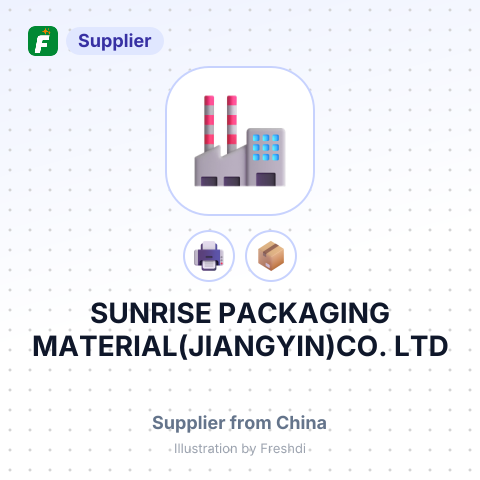 SUNRISE PACKAGING MATERIAL(JIANGYIN)CO., LTD – summary card, no photo uploaded yet