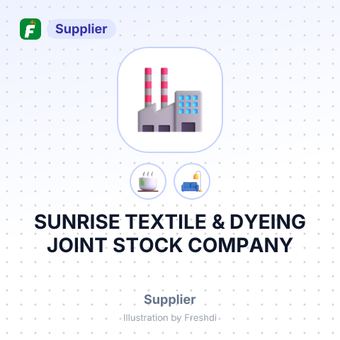 SUNRISE TEXTILE & DYEING JOINT STOCK COMPANY – summary card, no photo uploaded yet