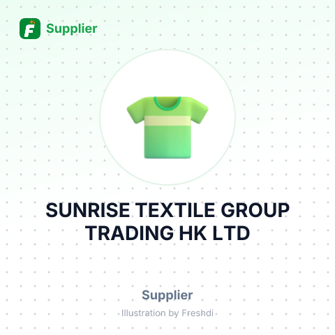 SUNRISE TEXTILE GROUP TRADING HK LTD – summary card, no photo uploaded yet