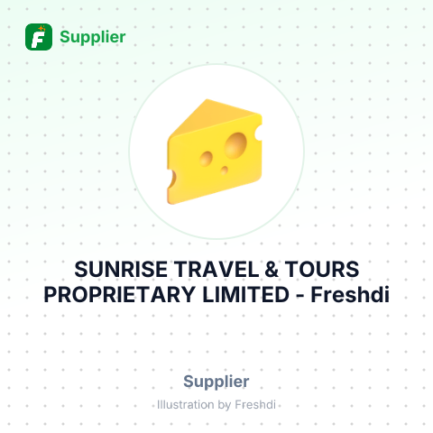 SUNRISE TRAVEL & TOURS PROPRIETARY LIMITED – summary card, no photo uploaded yet