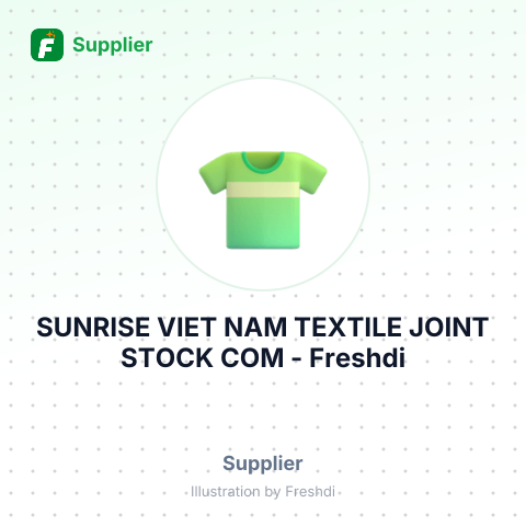SUNRISE VIET NAM TEXTILE JOINT STOCK COM – summary card, no photo uploaded yet