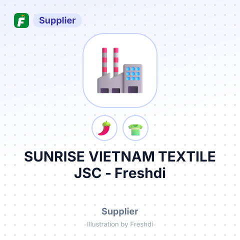 SUNRISE VIETNAM TEXTILE JSC – summary card, no photo uploaded yet