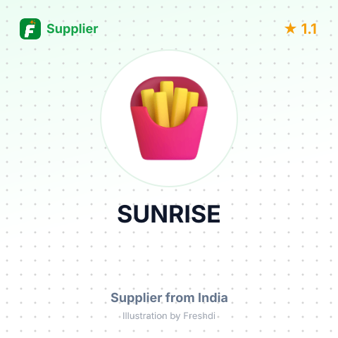 SUNRISE – summary card, no photo uploaded yet