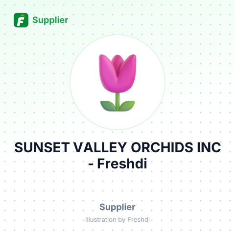 SUNSET VALLEY ORCHIDS INC – summary card, no photo uploaded yet