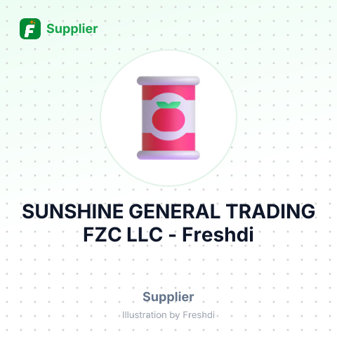 SUNSHINE GENERAL TRADING FZC LLC – summary card, no photo uploaded yet