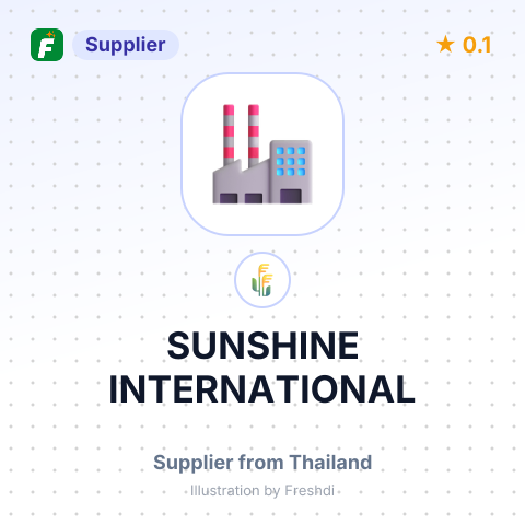 SUNSHINE INTERNATIONAL – summary card, no photo uploaded yet