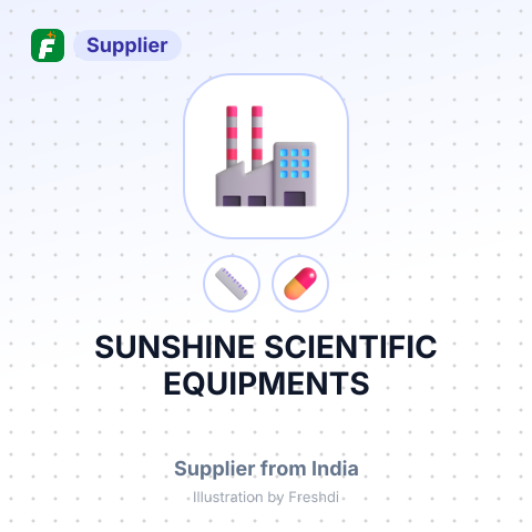 SUNSHINE SCIENTIFIC EQUIPMENTS – summary card, no photo uploaded yet