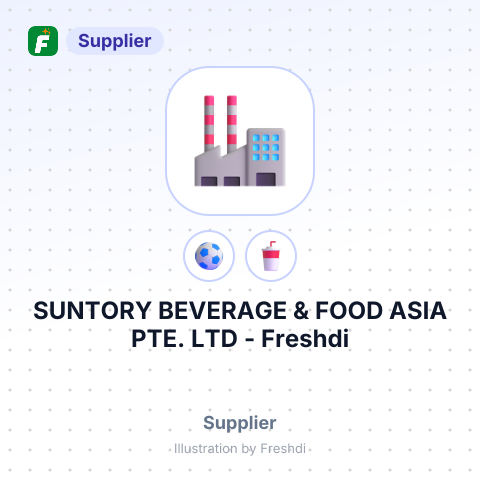 SUNTORY BEVERAGE & FOOD ASIA PTE. LTD – summary card, no photo uploaded yet