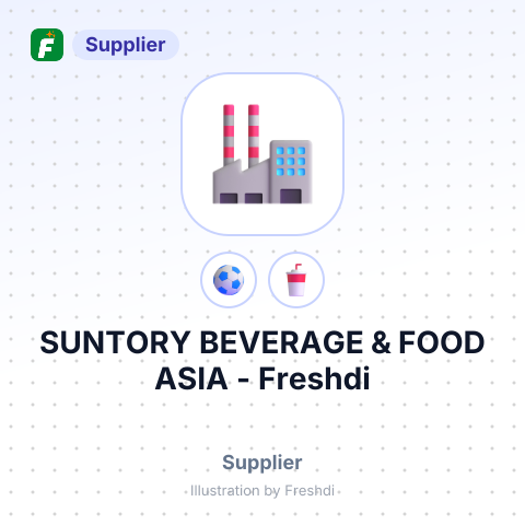 SUNTORY BEVERAGE & FOOD ASIA – summary card, no photo uploaded yet