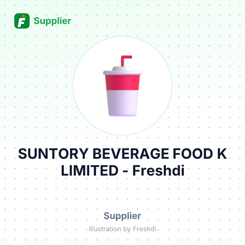 SUNTORY BEVERAGE FOOD K LIMITED – summary card, no photo uploaded yet