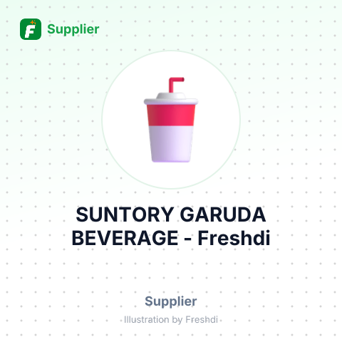 SUNTORY GARUDA BEVERAGE – summary card, no photo uploaded yet