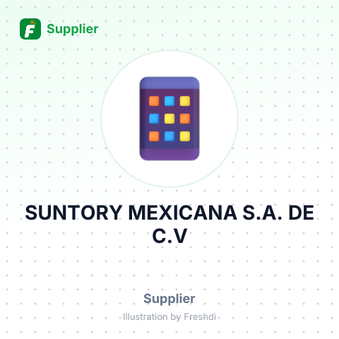 SUNTORY MEXICANA S.A. DE C.V – summary card, no photo uploaded yet