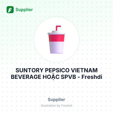 SUNTORY PEPSICO VIETNAM BEVERAGE HOẶC SPVB – summary card, no photo uploaded yet