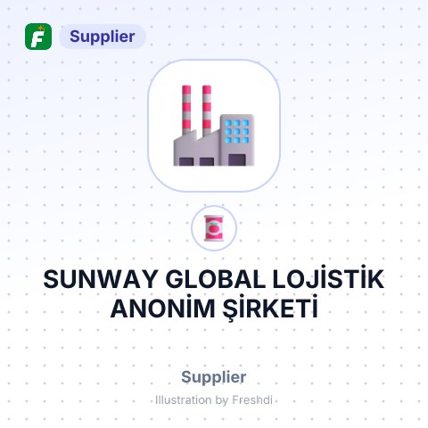 SUNWAY GLOBAL LOJİSTİK ANONİM ŞİRKETİ – summary card, no photo uploaded yet