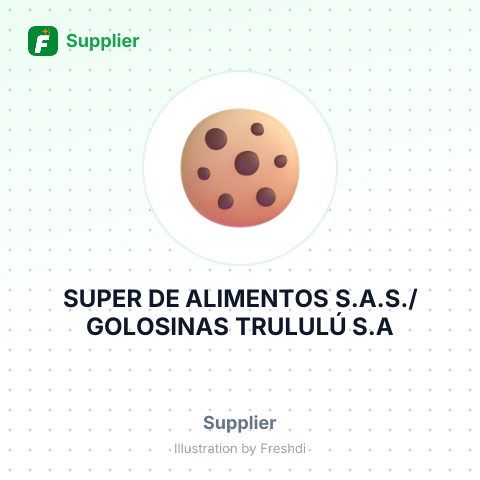SUPER DE ALIMENTOS S.A.S./GOLOSINAS TRULULÚ S.A – summary card, no photo uploaded yet