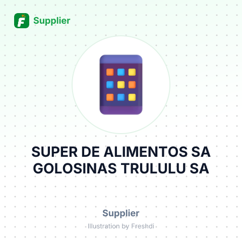 SUPER DE ALIMENTOS SA GOLOSINAS TRULULU SA – summary card, no photo uploaded yet