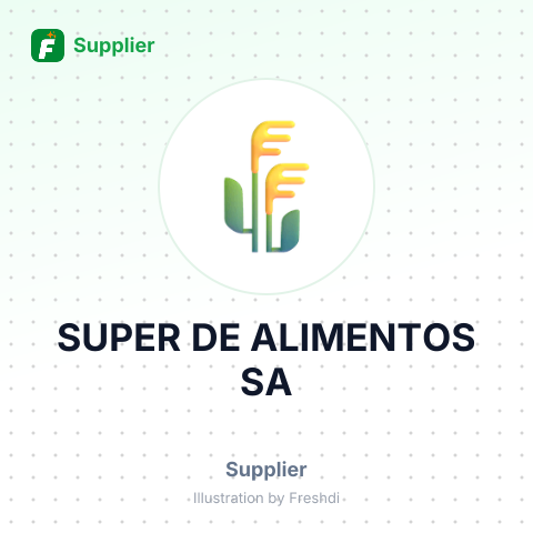 SUPER DE ALIMENTOS SA – summary card, no photo uploaded yet