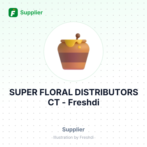 SUPER FLORAL DISTRIBUTORS CT – summary card, no photo uploaded yet