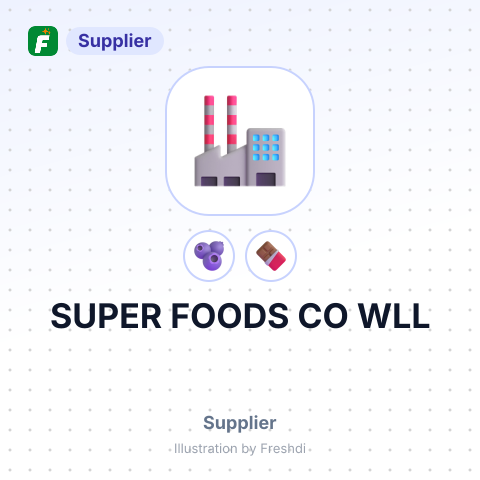 SUPER FOODS CO WLL – summary card, no photo uploaded yet