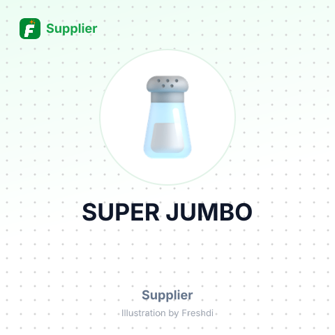 SUPER JUMBO – summary card, no photo uploaded yet