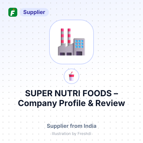 SUPER NUTRI FOODS – summary card, no photo uploaded yet
