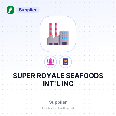 SUPER ROYALE SEAFOODS INT'L INC – summary card, no photo uploaded yet