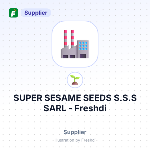 SUPER SESAME SEEDS S.S.S SARL – summary card, no photo uploaded yet