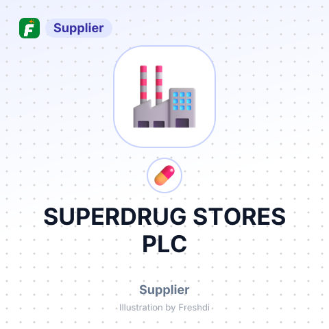 SUPERDRUG STORES PLC – summary card, no photo uploaded yet