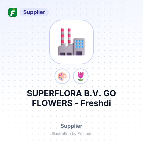 SUPERFLORA B.V. GO FLOWERS – summary card, no photo uploaded yet