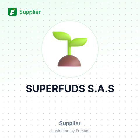 SUPERFUDS S.A.S – summary card, no photo uploaded yet