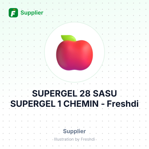 SUPERGEL 28 SASU SUPERGEL 1 CHEMIN – summary card, no photo uploaded yet